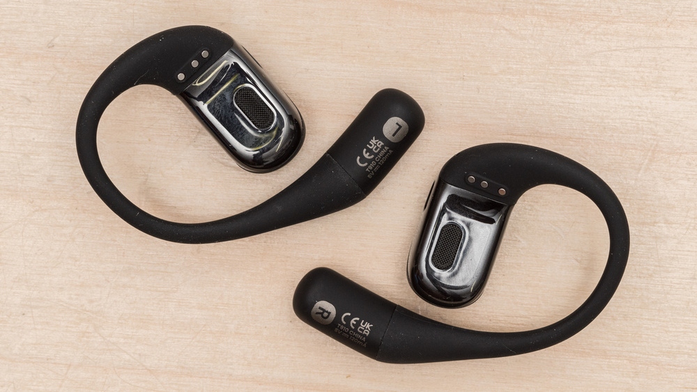 Aerial view of the Shokz OpenFit