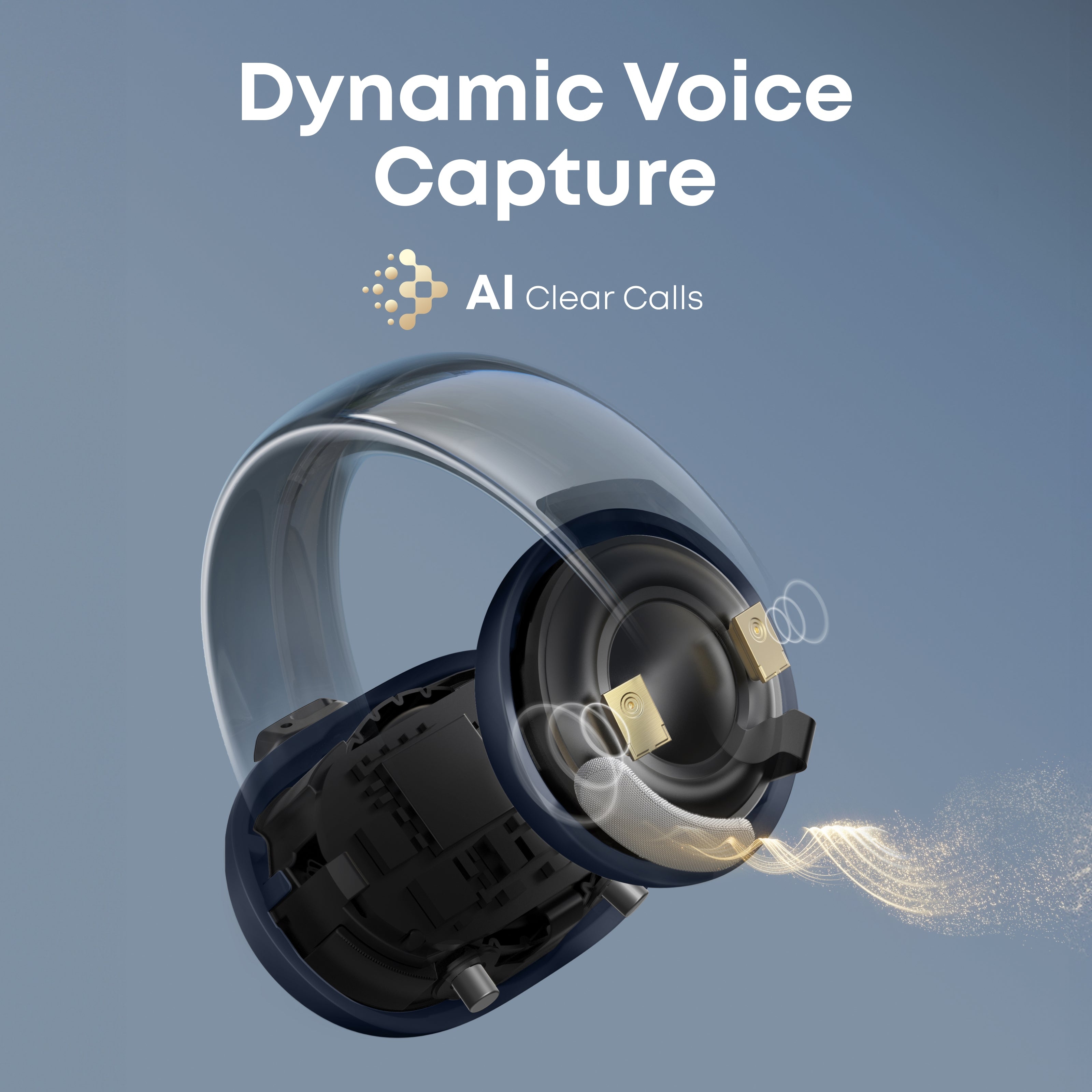 soundcore AeroClip Open-Ear Clip-On Earbuds with AI clear call