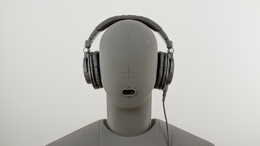 Front view of the Audio-Technica ATH-M50X